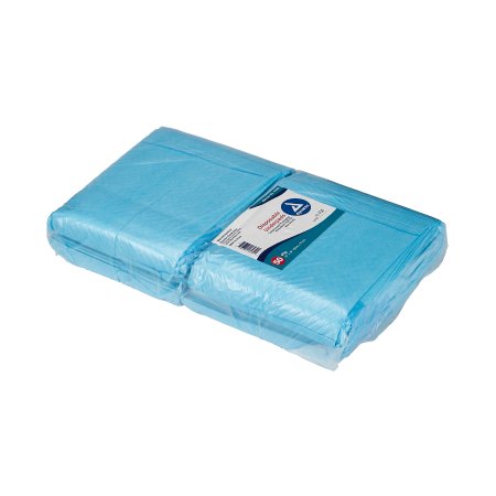 Dynarex Underpad Dynarex® 23 X 36 Inch Disposable Fluff Light Absorbency - M-731711-2707 - Case of 150