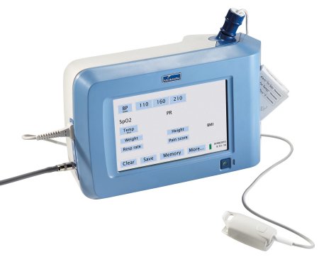 Midmark Vital Signs Monitor IQvitals® Patient Vital Signs Monitoring Type NIBP, SpO2, Temperature Battery