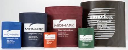 Midmark Blood Pressure Cuff IQvitals® Adult Arm Large Cuff 26 - 35 cm Nylon Cuff