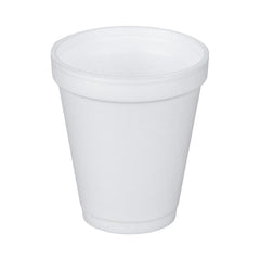 RJ Schinner Co Drinking Cup Dart® 6 oz. White Styrofoam Disposable