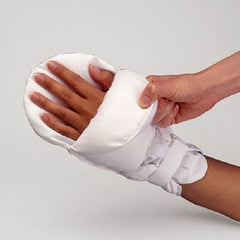 Patterson Medical Supply Hand Control Mitt Posey Peek-A-Boo® One Size Fits Most Without Straps Hook and Loop Closure