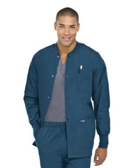 Landau Uniforms Warm-Up Jacket Navy Blue X-Large Hip Length Reusable