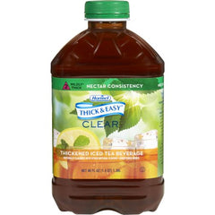 Hormel Food Sales Thickened Beverage Thick & Easy® 46 oz. Bottle Iced Tea Flavor Ready to Use Nectar Consistency