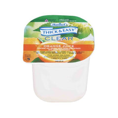Hormel Food Sales Thickened Beverage Thick & Easy® 4 oz. Portion Cup Orange Juice Flavor Ready to Use Nectar Consistency