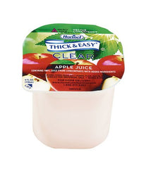 Hormel Food Sales Thickened Beverage Thick & Easy® 4 oz. Portion Cup Apple Juice Flavor Ready to Use Nectar Consistency