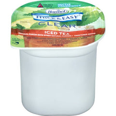 Hormel Food Sales Thickened Beverage Thick & Easy® 4 oz. Portion Cup Iced Tea Flavor Ready to Use Nectar Consistency