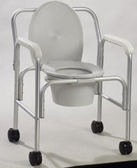 Patterson Medical Supply Commode Chair Aluminum Frame