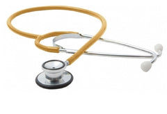 American Diagnostic Corp Classic Stethoscope Proscope™ 670 Gold 1-Tube 21 Inch Tube Double-Sided Chestpiece
