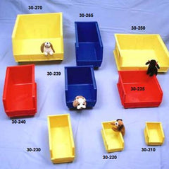 Healthmark Industries Storage Bin Blue Polypropylene 7.38 X 4.12 X 3 Inch - M-733724-3552 - Each