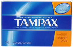 The Palm Tree Group Tampon Tampax® Super Plus Super Absorbency Cardboard Applicator Individually Wrapped