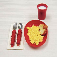 Patterson Medical Supply Tableware Deluxe Set Maddak Redware™