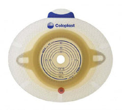 Coloplast Ostomy Barrier SenSura® Flex Xpro Trim to Fit, Extended Wear Double Layer Adhesive 70 mm Flange Yellow Code System 3/8-2-1/2 Inch Opening