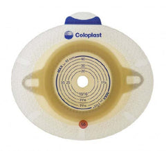 Coloplast Ostomy Barrier SenSura® Click Xpro Trim To Fit, Extended Wear Double Layer Adhesive 70 mm Flange Yellow Code System 3/8-2-1/2 Inch Opening