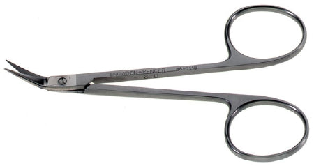 V. Mueller Dissecting Scissors Snowden-Pencer™ Converse 4 Inch Length Surgical Grade Stainless Steel NonSterile Finger Ring Handle Angled Sharp Tip / Sharp Tip - M-735293-2355 - Each