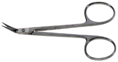 V. Mueller Dissecting Scissors Snowden-Pencer™ Converse 4 Inch Length Surgical Grade Stainless Steel NonSterile Finger Ring Handle Angled Sharp Tip / Sharp Tip - M-735293-2355 - Each