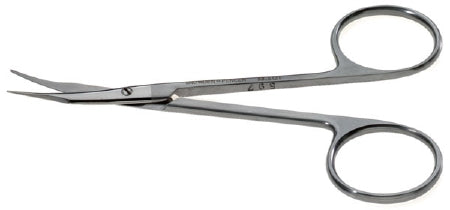 V. Mueller Tenotomy Scissors Snowden-Pencer™ Stevens 4-5/8 Inch Length Surgical Grade Stainless Steel NonSterile Finger Ring Handle Curved Sharp Tip / Sharp Tip - M-735695-4104 - Each