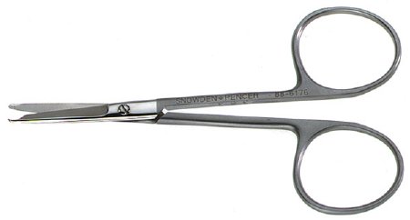 V. Mueller Stitch Scissors Snowden-Pencer™ Spencer 3-1/2 Inch Length Surgical Grade Stainless Steel NonSterile Finger Ring Handle Straight Blunt Tip / Blunt Tip - M-735698-4800 - Each