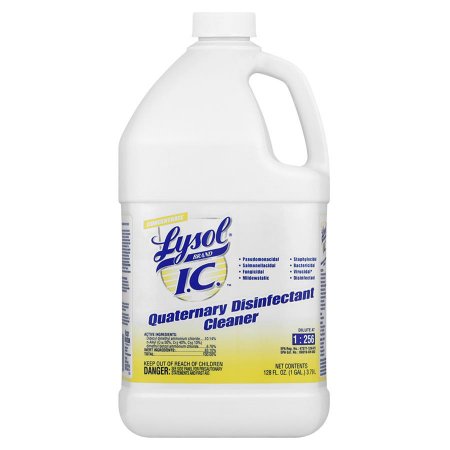 Lagasse Lysol® I.C.™ Surface Disinfectant Cleaner Quaternary Based Liquid Concentrate 1 gal. Jug Mild Scent NonSterile - M-735842-1089 - Case of 4