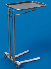Future Health Concepts Mayo Instrument Stand Mayo Tray U-Shaped Base 39.5 - 62 Inch 25 Inch