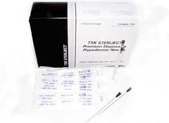 AirTite Products Hypodermic Needle TSK SteriJect® Without Safety 22 Gauge 4 Inch Length