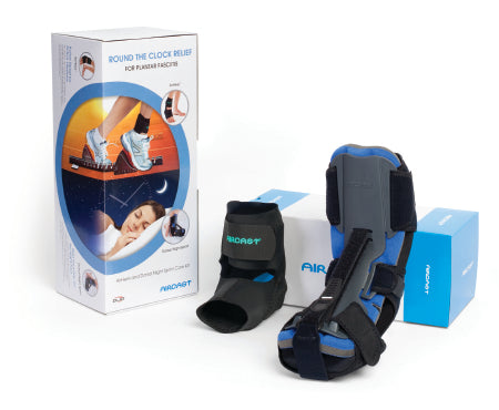 DJO Plantar Fasciitis Splint Kit Aircast® AirHeel / DNS Large Hook and Loop Closure Male 10-1/2 and Up / Female 11-1/2 and Up Left or Right Foot