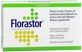 Biocodex Probiotic Dietary Supplement Florastor® 20 per Box Capsule