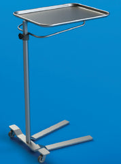 Future Health Concepts Mayo Instrument Stand Mayo Tray U-Shaped Base 39.5 - 62 Inch 19.125 Inch