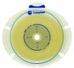 Coloplast Ostomy Barrier SenSura® Flex Xpro Trim to Fit, Standard Wear Double Layer Adhesive 50 mm Flange Red Code System 3/8 to 1-7/8 Inch Opening