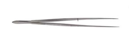 V. Mueller Dressing Forceps V. Mueller® Gerald 7 Inch Length Surgical Grade NonSterile NonLocking Straight Delicate Serrated Tips - M-738170-2874 - Each