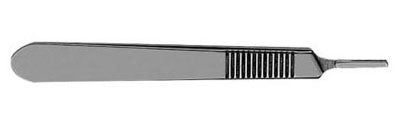 V. Mueller Knife Handle 8-3/8 Inch, No. 4 L, Mirror Finish, General an –  Axiom Medical Supplies