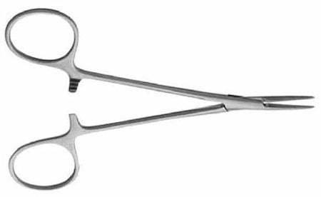 V. Mueller Hemostatic Forceps Halsted-Mosquito 5 Inch Length Surgical Grade Stainless Steel Curved - M-738207-2508 - Each