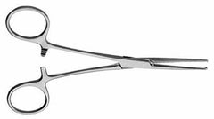 V. Mueller Artery Forceps Kocher 5-1/2 Inch Length Surgical Grade Stainless Steel Straight 1 X 2 Teeth - M-738213-3180 - Each