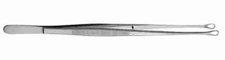 V. Mueller Tissue Forceps Snowden-Pencer® Singley 9-3/4 Inch Length Surgical Grade Stainless Steel Straight - M-738238-1896 - Each