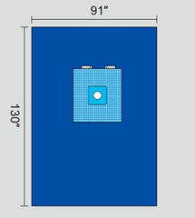 Welmed Orthopedic Drape Century Extremity Drape 91 W X 130 L Inch Sterile