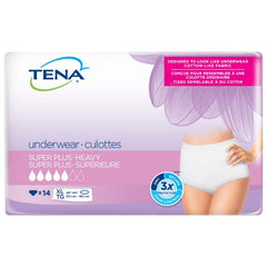 Essity HMS North America Inc Female Adult Absorbent Underwear TENA® Women™ Super Plus Pull On with Tear Away Seams X-Large Disposable Moderate Absorbency - M-738745-3379 - Bag of 14