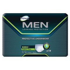 Essity HMS North America Inc Male Adult Absorbent Underwear TENA® MEN™ Pull On with Tear Away Seams X-Large Disposable Moderate Absorbency - M-738751-2134 - Case of 56
