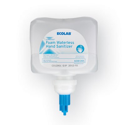 Ecolab Hand Sanitizer Quik-Care™ 1,000 mL Ethyl Alcohol Foaming Dispenser Refill Bottle