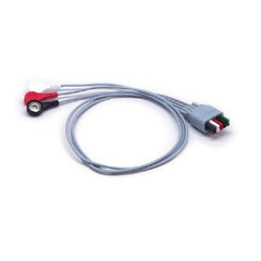 Mindray USA ECG Leadwire 3 Lead, Snap, 61Cm For Transmitter