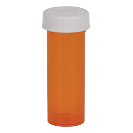 Apothecary Products Prescription Vial Ezydose® Push & Turn 6 Dram Amber