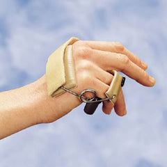 Patterson Medical Supply Ulnar Nerve Hand Splint LMB Metal Left Hand Beige Medium