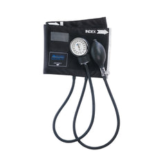 Mabis Healthcare Aneroid Sphygmomanometer with Cuff Mabis® Legacy™ 2-Tube Pocket Size Hand Held Adult Large Cuff