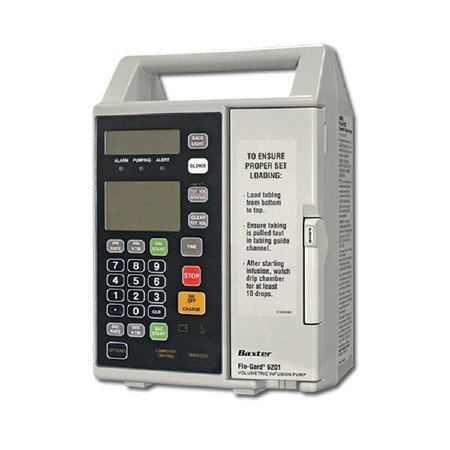 Monet Medical Reconditioned Volumetric Infusion Pump Flo-Gard® 6201 Single Channel - M-741872-4955 - Each
