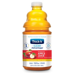 Kent Precision Foods Thickened Beverage Thick-It® Clear Advantage® 64 oz. Bottle Apple Flavor Ready to Use Honey Consistency