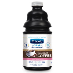 Kent Precision Foods Thickened Beverage Thick-It® Clear Advantage® 64 oz. Bottle Coffee Flavor Ready to Use Nectar Consistency