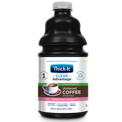 Kent Precision Foods Thickened Decaffeinated Beverage Thick-It® Clear Advantage® 64 oz. Bottle Coffee Flavor Ready to Use Nectar Consistency