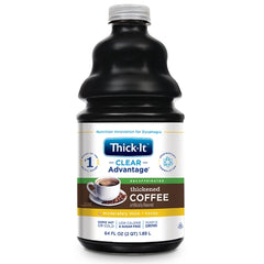 Kent Precision Foods Thickened Decaffeinated Beverage Thick-It® Clear Advantage® 64 oz. Bottle Coffee Flavor Ready to Use Honey Consistency