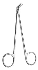 V. Mueller Vascular Scissors V. Mueller® Potts-Smith 5-1/4 Inch Length Surgical Grade Stainless Steel NonSterile Finger Ring Handle 45° Angled - M-742414-2296 - Each