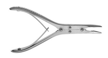 V. Mueller Rongeur Forceps V. Mueller® McIndoe 6 Inch Length Slightly ...