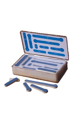 Zimmer Finger Splint Kit Assorted Sizes Blue / Silver