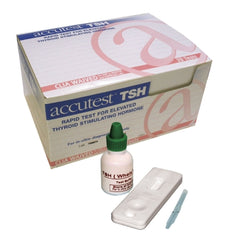 Jant Pharmacal Corporation Rapid Test Kit Accutest® Thyroid / Metabolic Assay Thyroid Stimulating Hormone (TSH) Whole Blood Sample 20 Tests